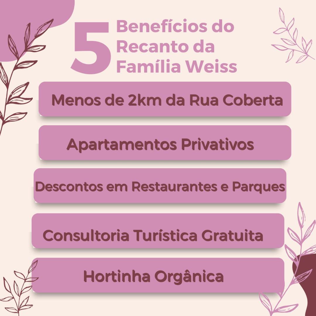 Recanto Familia Weiss גראמדו מראה חיצוני תמונה